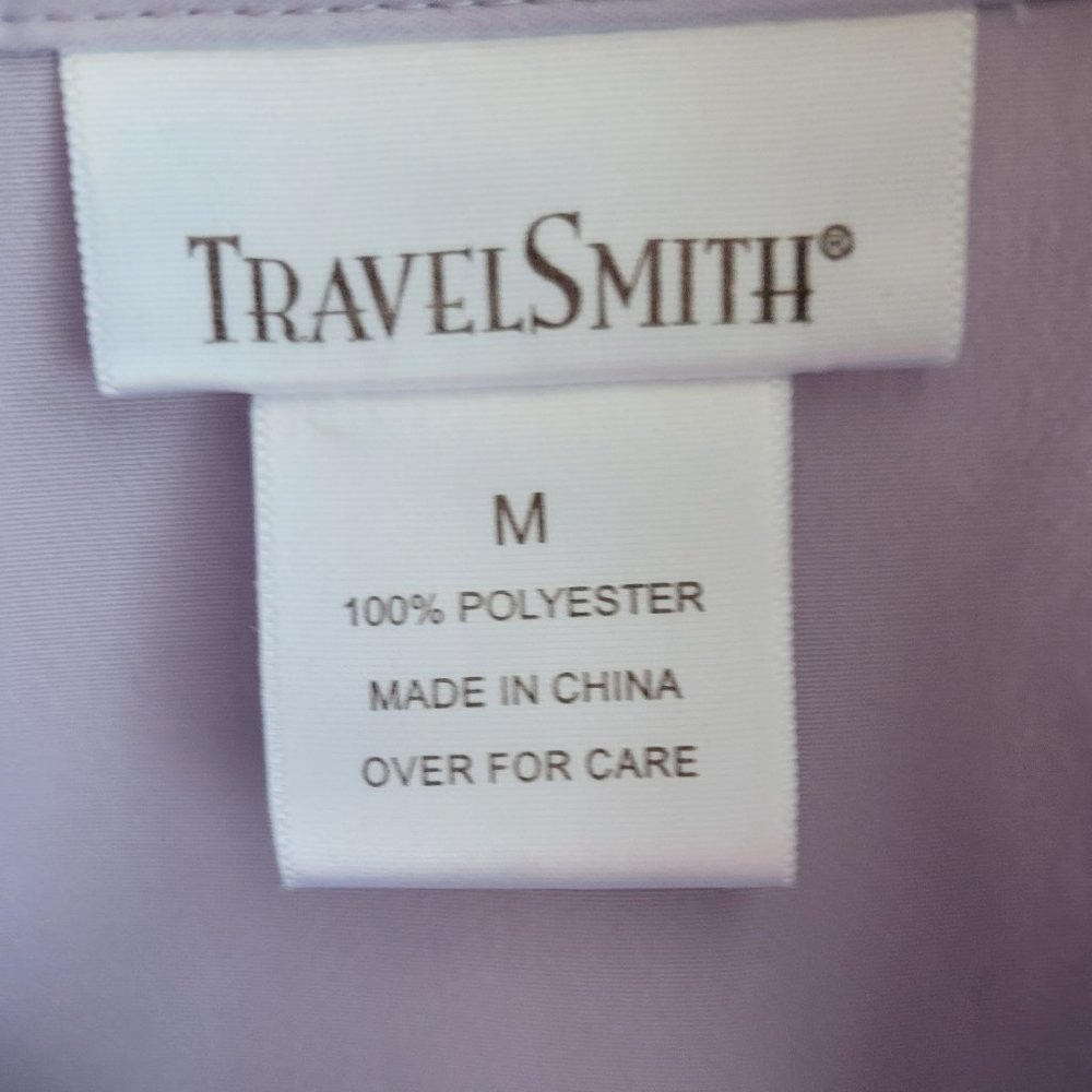 Ladies Travelsmith oversize shirt, size medium - Picture 3 of 6